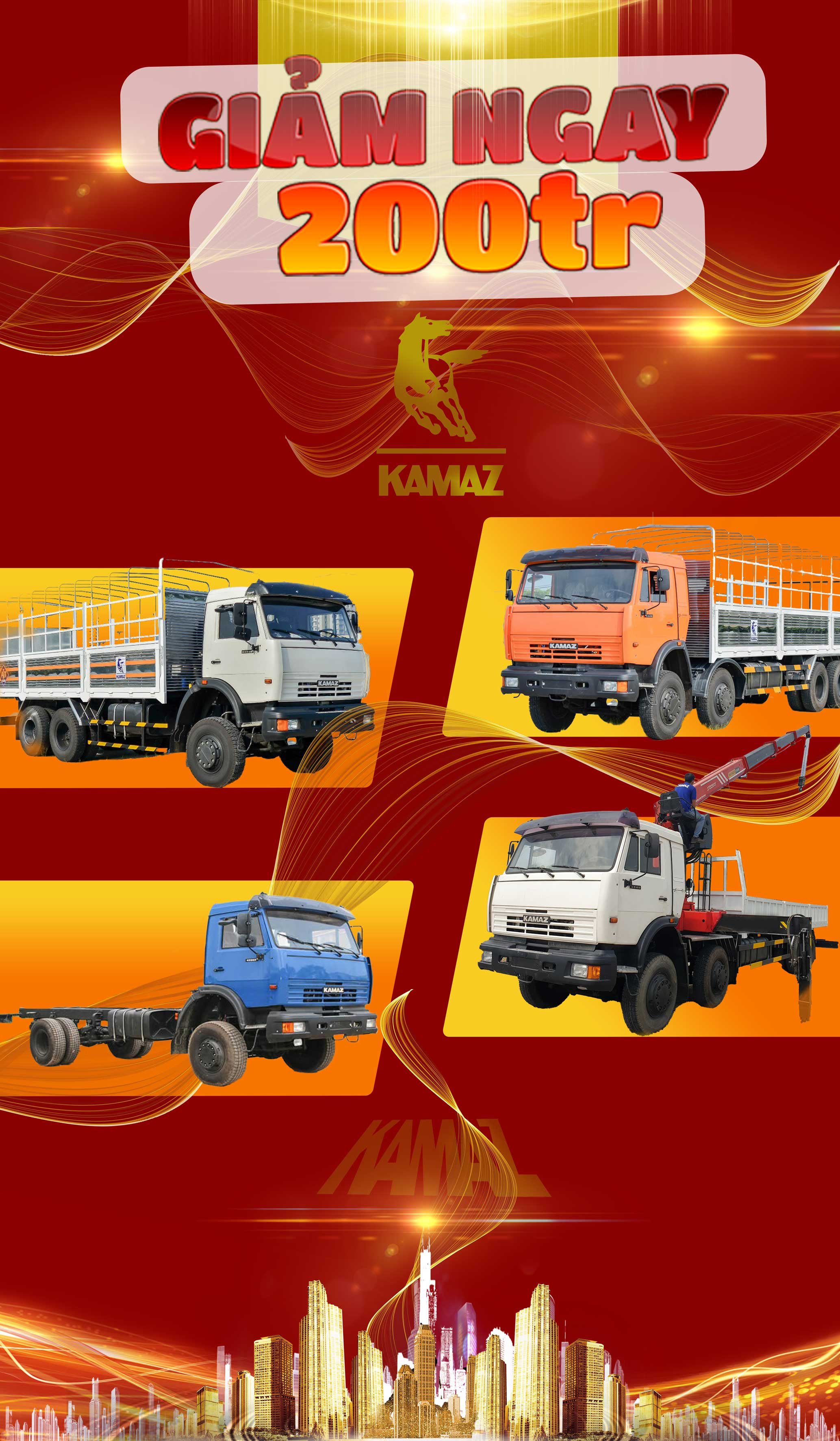 Mua bán xe tải kamaz tại toàn quốc giá tốt 2024