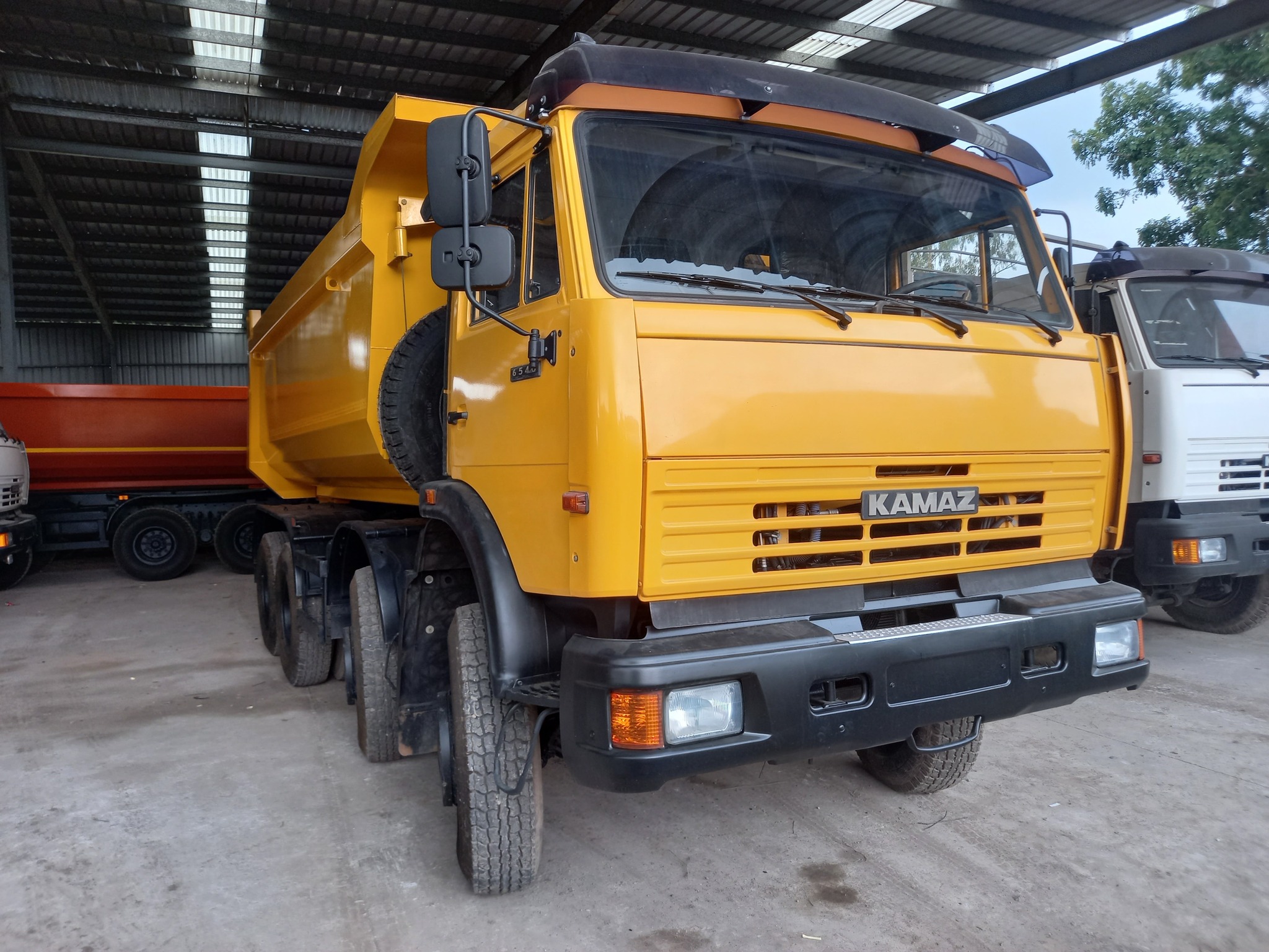 xe ben kamaz 15m3